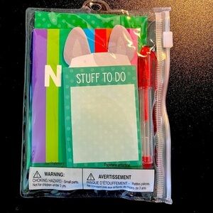 Adorable note taking pad